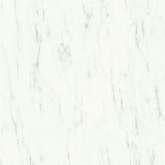 Замковая виниловая плитка Quick-Step Ambient Click Мрамор каррарский белый